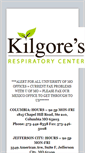 Mobile Screenshot of kilgoresrespiratory.com